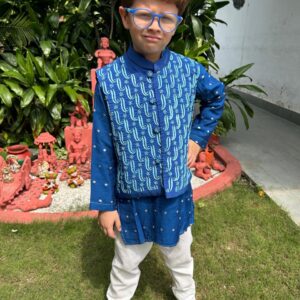 Boys neel tara jacket set