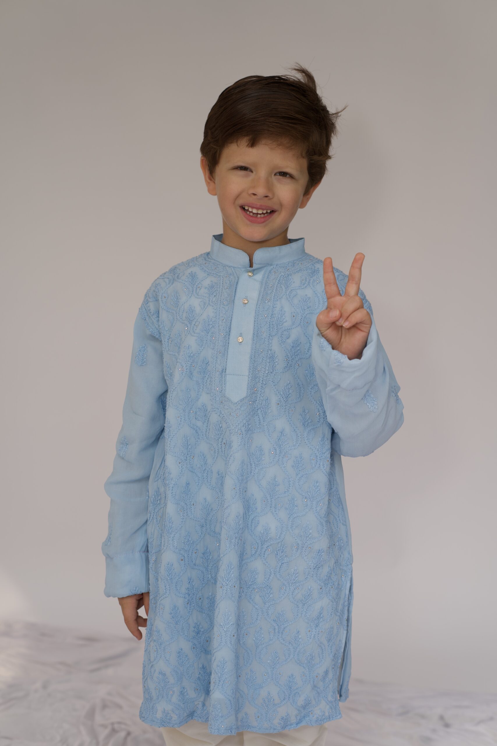 neel jaal jharokha kurta neel jaal jharokha kurta