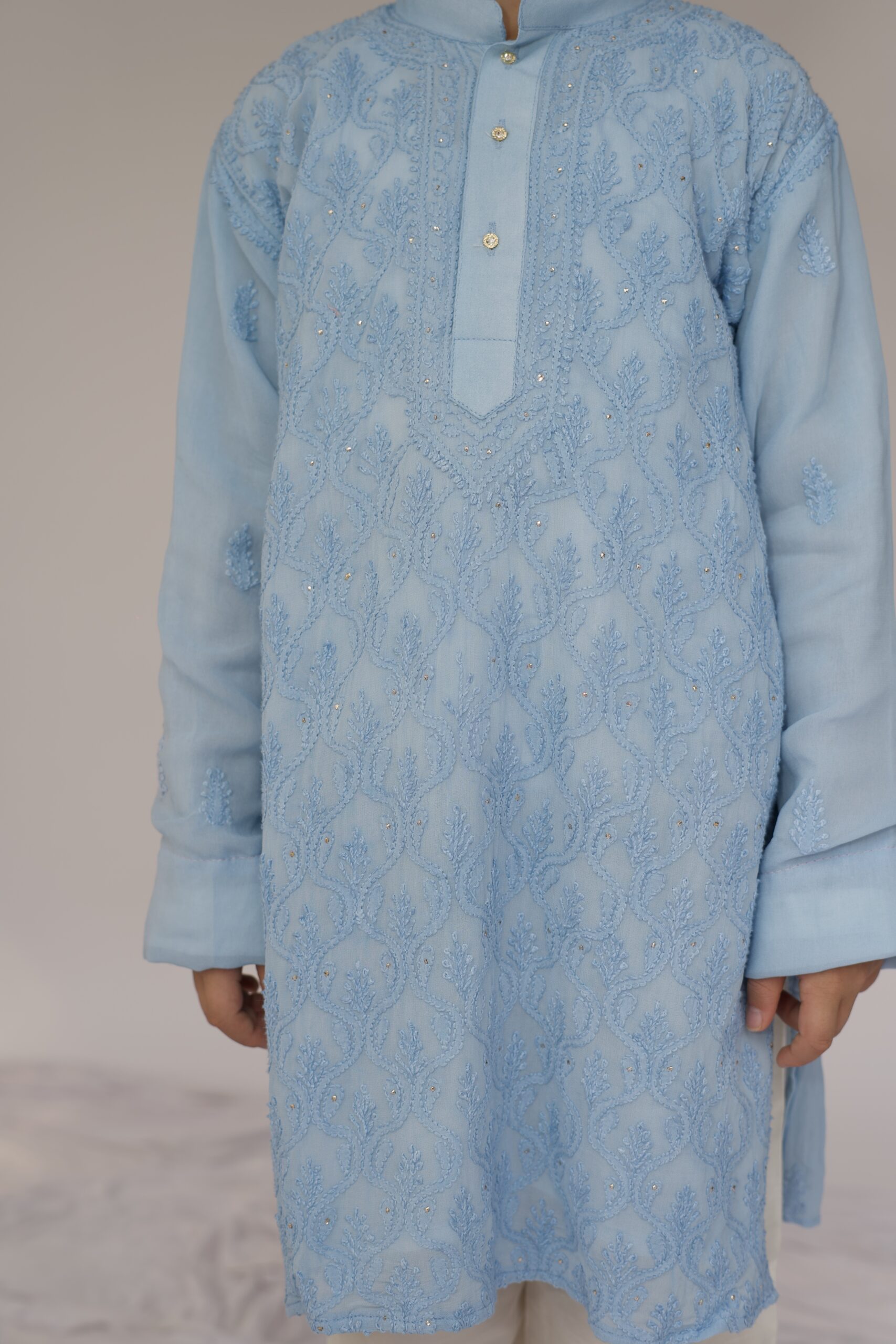 neel jaal jharokha kurta neel jaal jharokha kurta