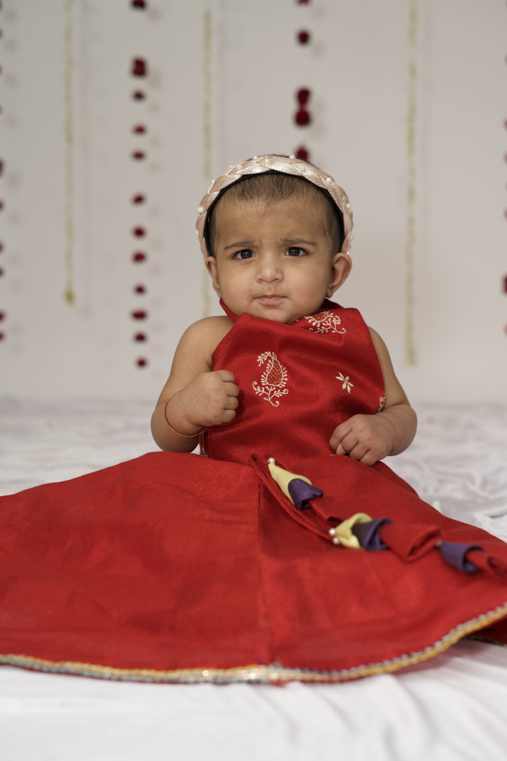 red kasab ambi skirt set red kasab ambi skirt set