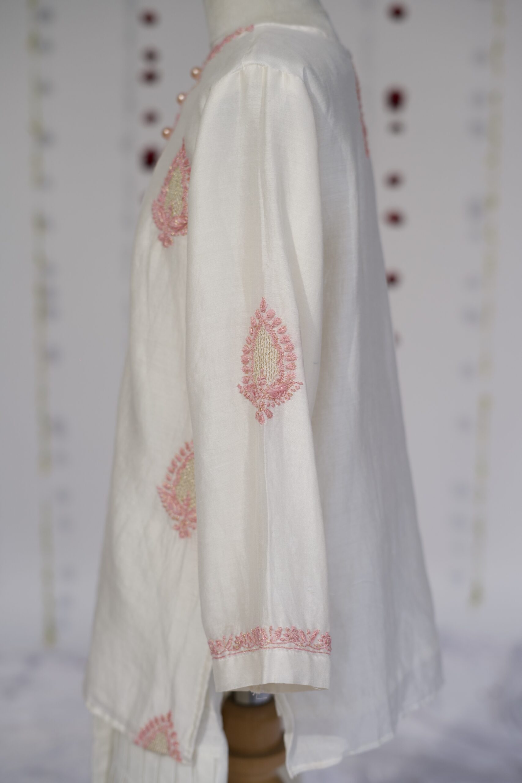 golden whispers chanderi sharara set golden whispers chanderi sharara set