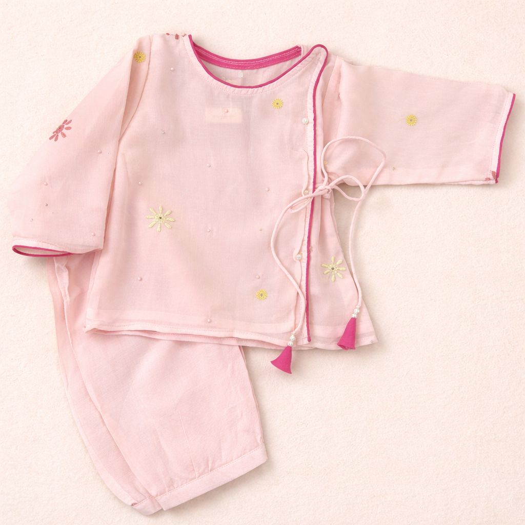 gulabi angarkha set gulabi angarkha set