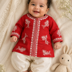 Home anar matsya kurta set