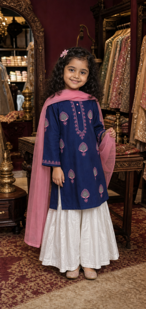 gulnaar chanderi chikankari sharara set